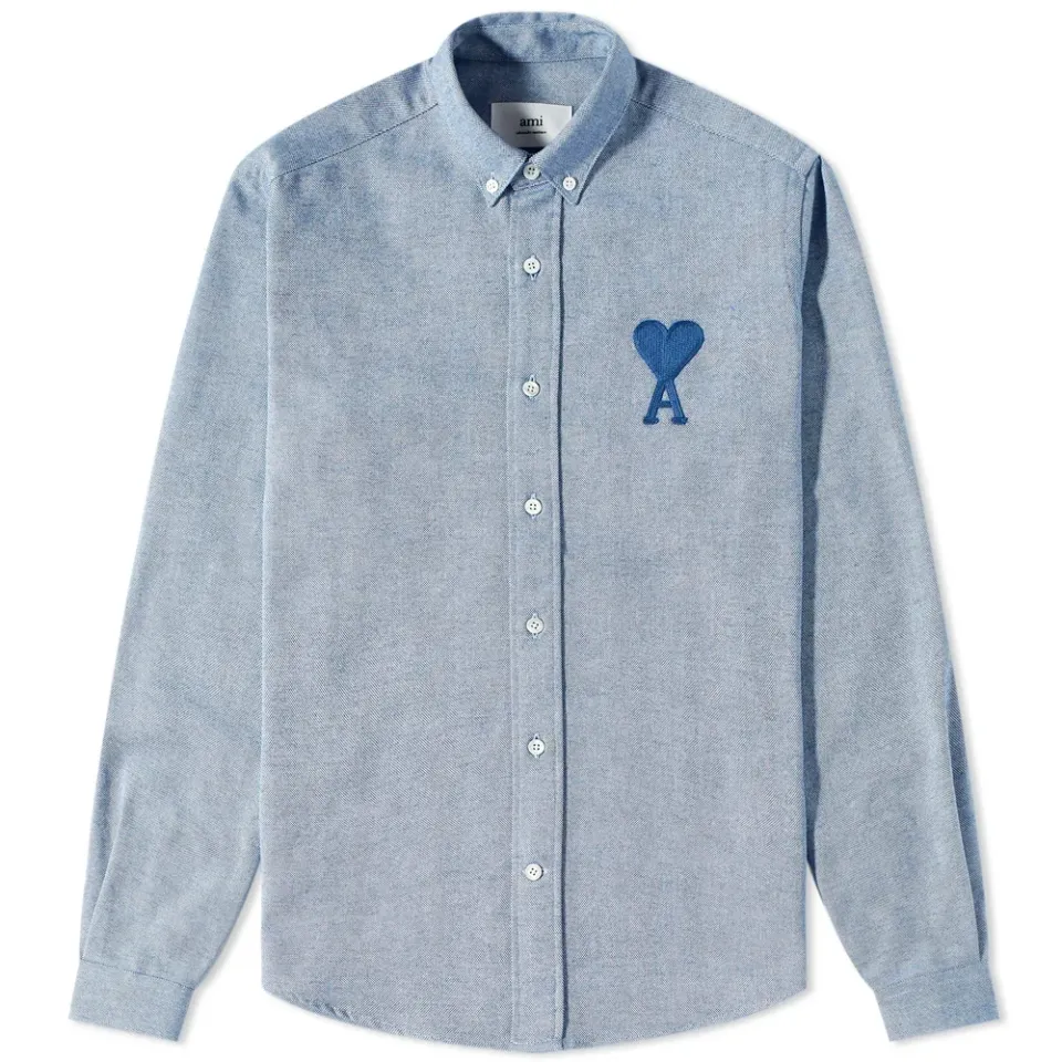 AMI Large A Chambray Shirt