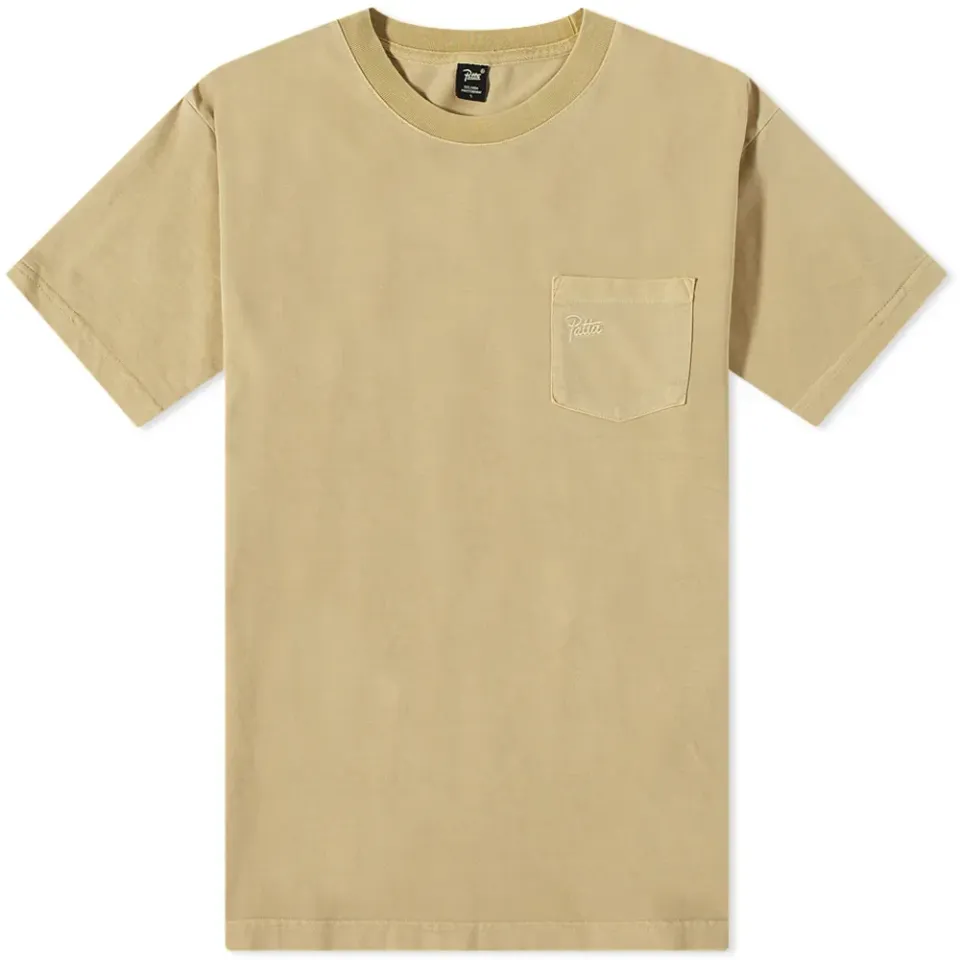 Basic Washed Pocket T-Shirt
