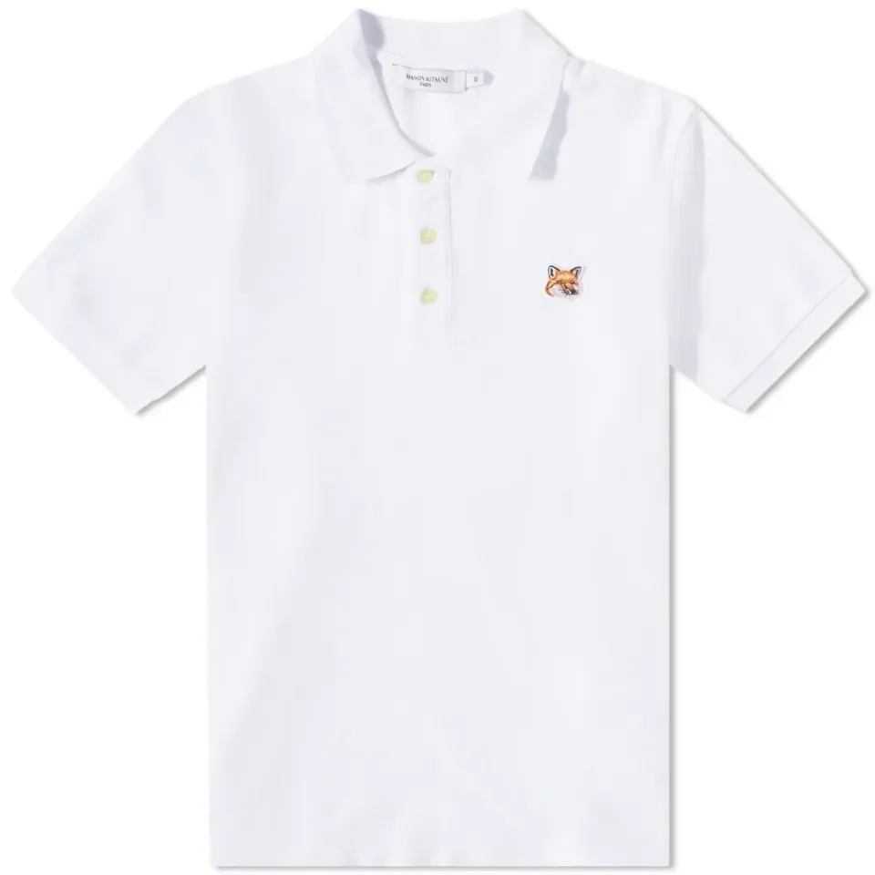 Maison Kitsuné Fox Head Patch Classic Polo