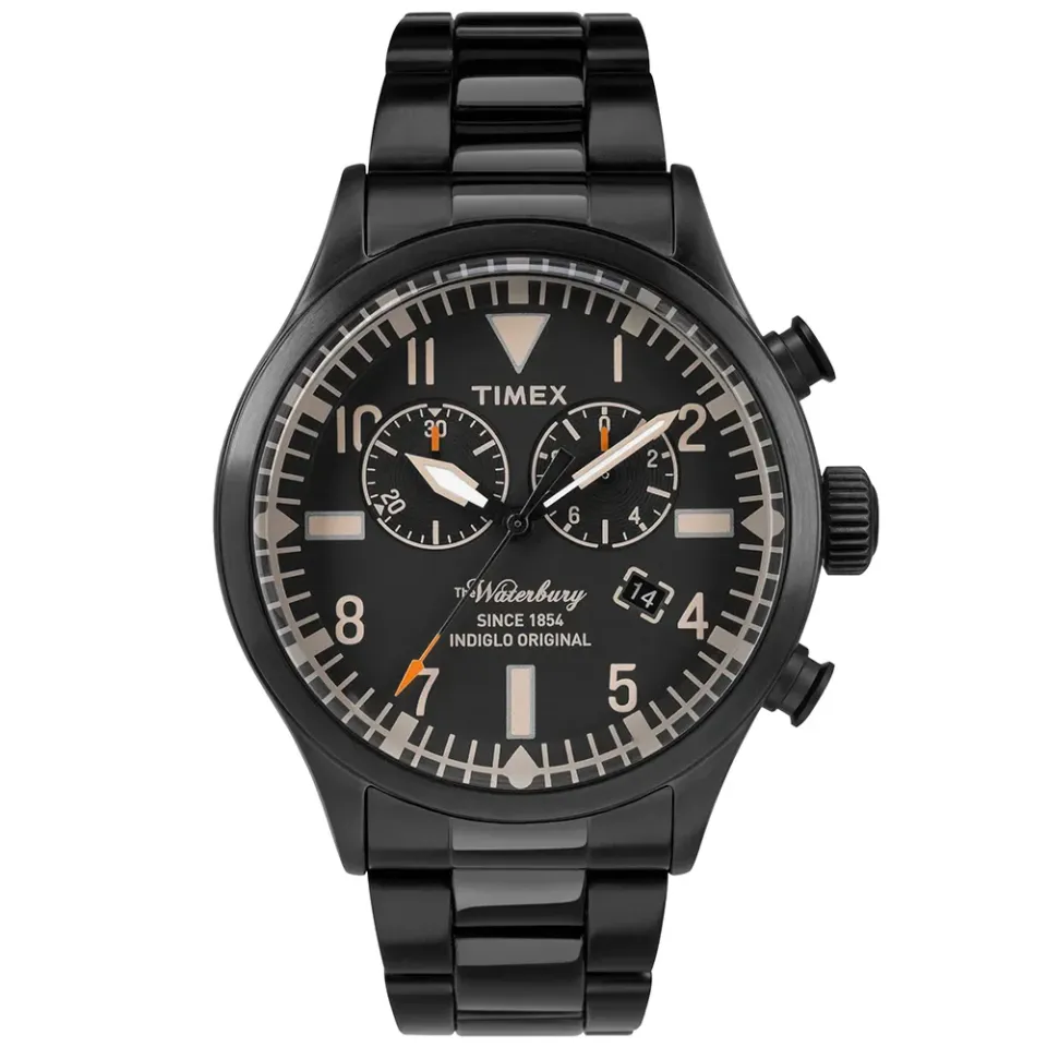 Heritage Waterbury Chronograph Bracelet Watch