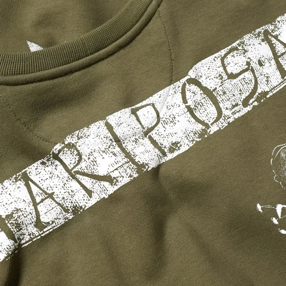 Camo Painted Stars Crew Sweat
