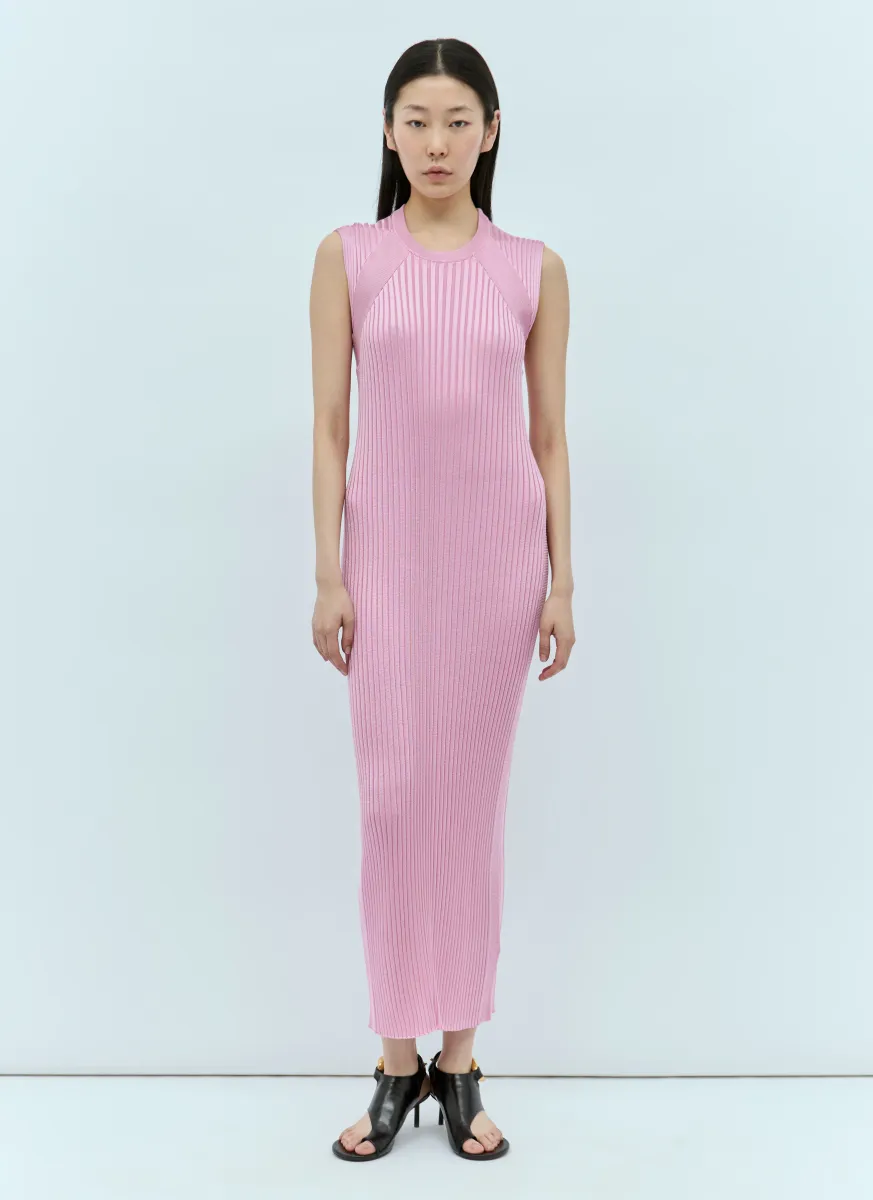 Ribbed Midi Dress
