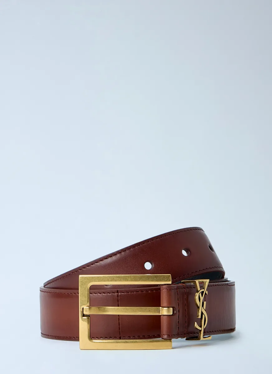 Cassandre Belt in Aged Effect Leather