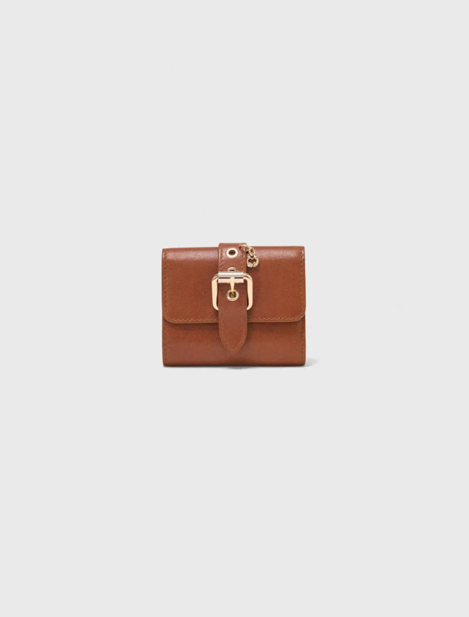 Miss M smooth leather wallet