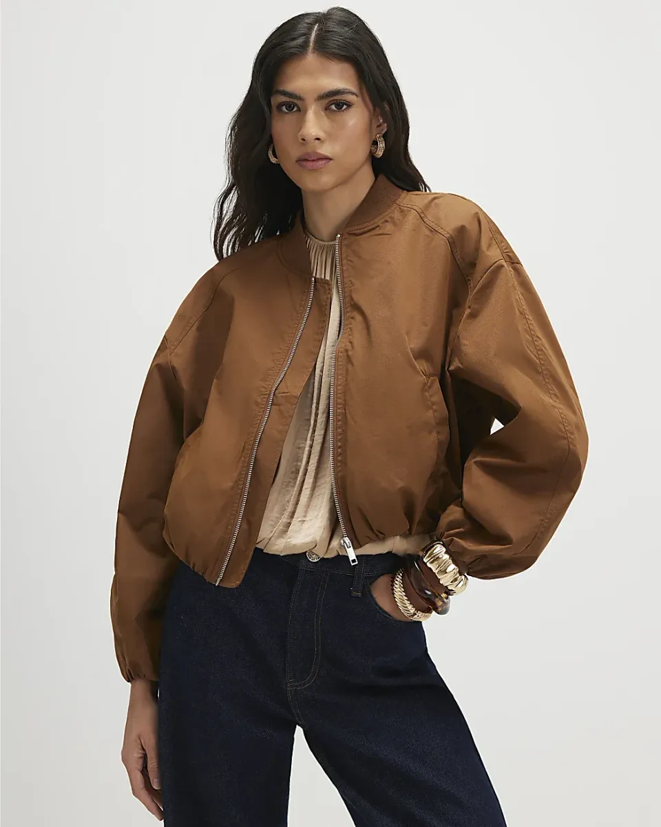 Long Sleeve Bomber Jacket