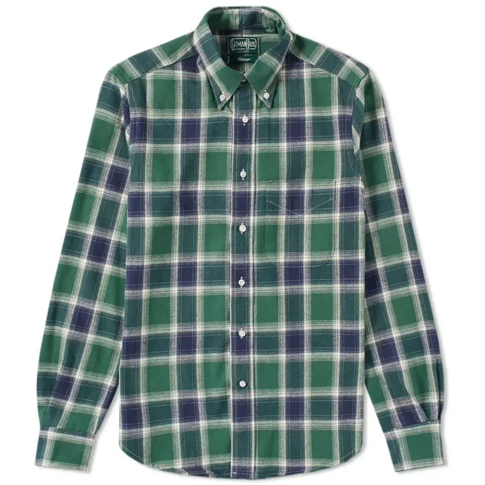 Twill Plaid Shirt
