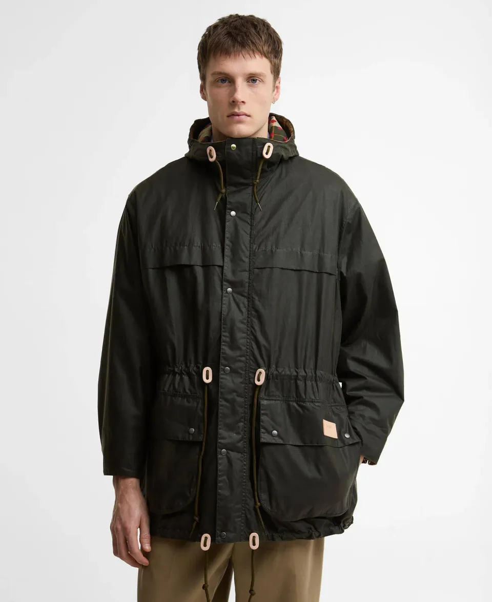 Paul Smith Loves Barbour Durham Waxed Jacket