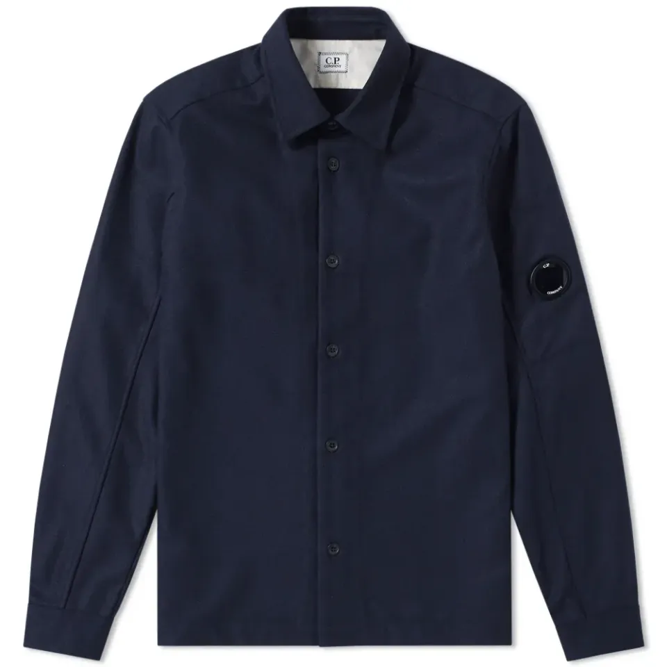 Felt Arm Lens Overshirt