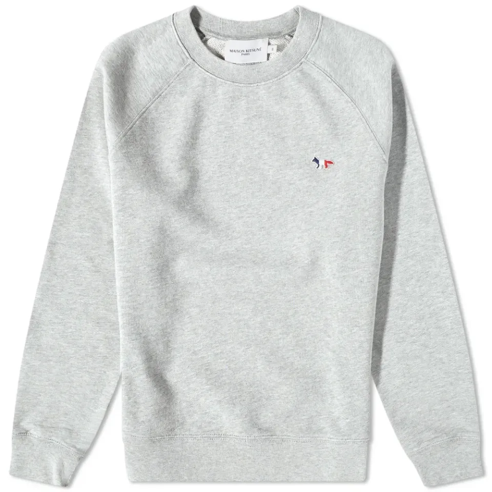 Maison Kitsuné Tricolor Fox Patch Clean Sweat