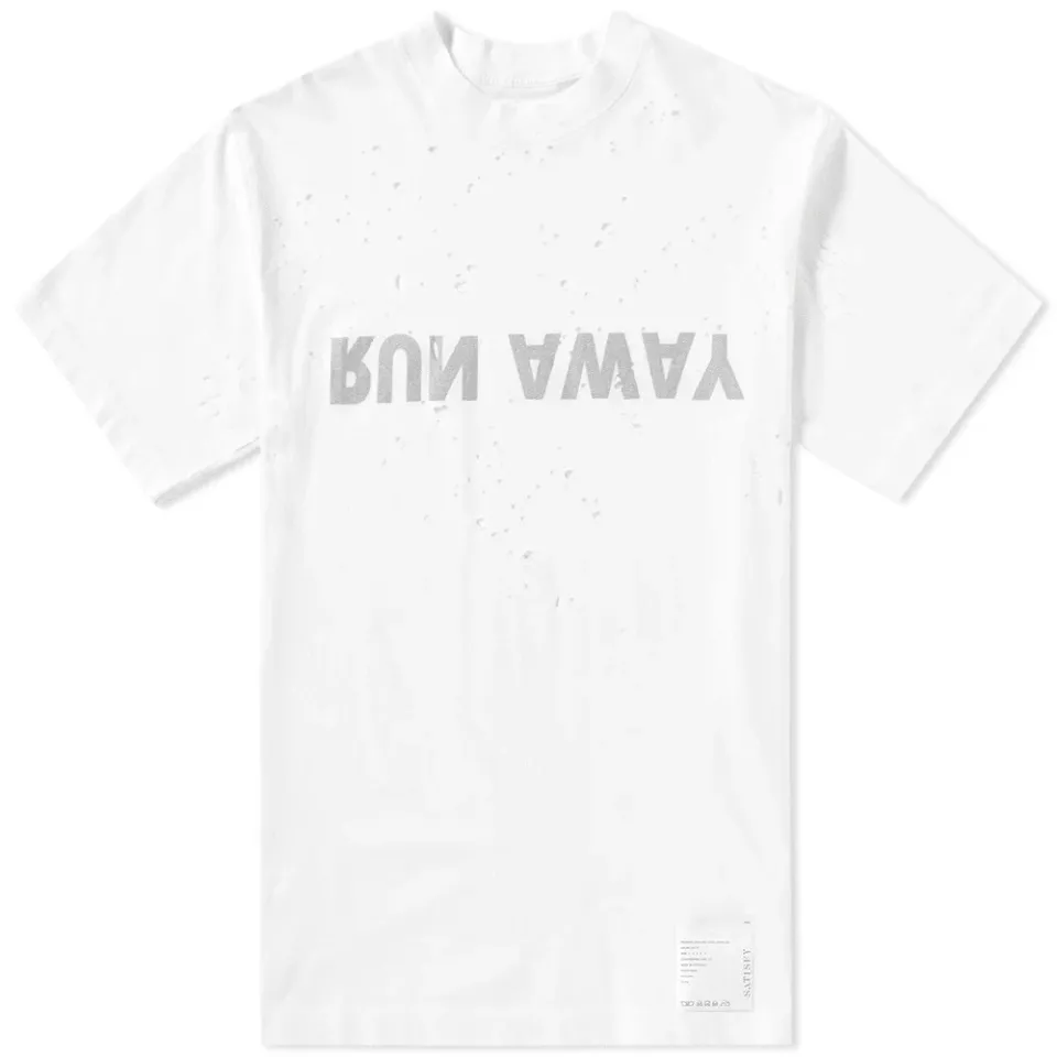 Run Away Moth Eaten Tee