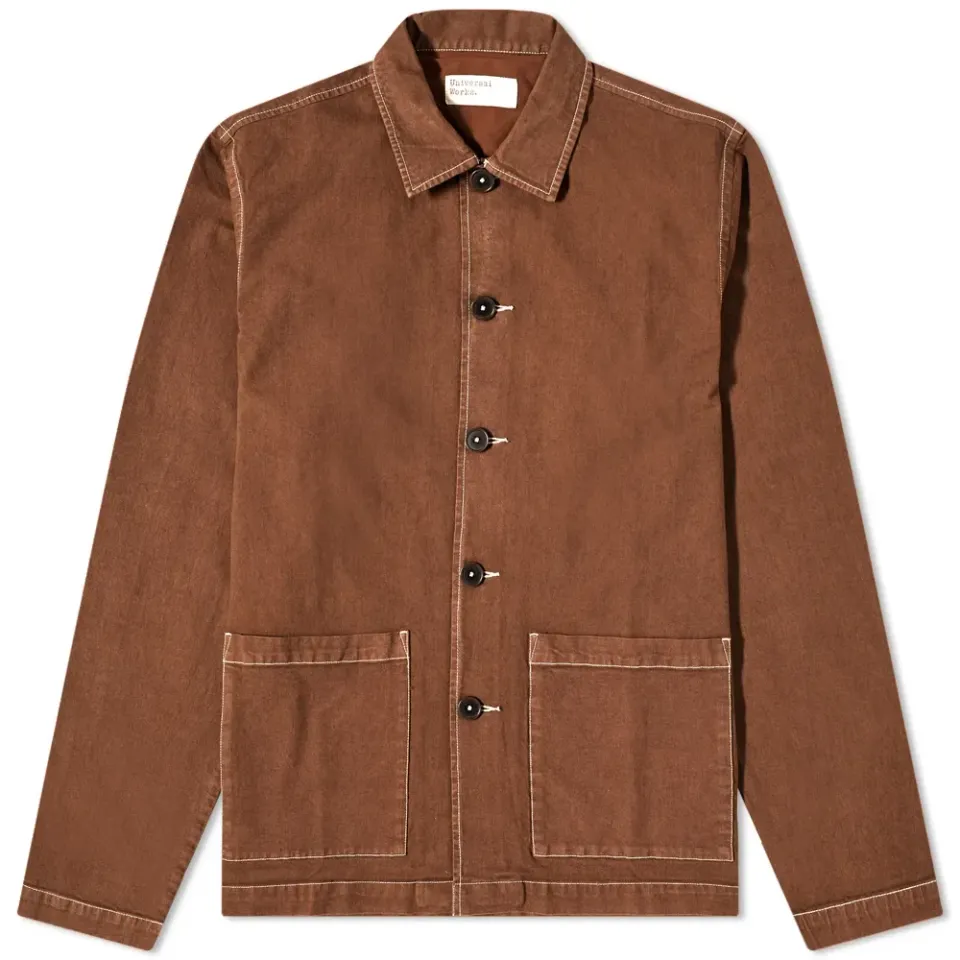 Marl Twill Easy Overshirt