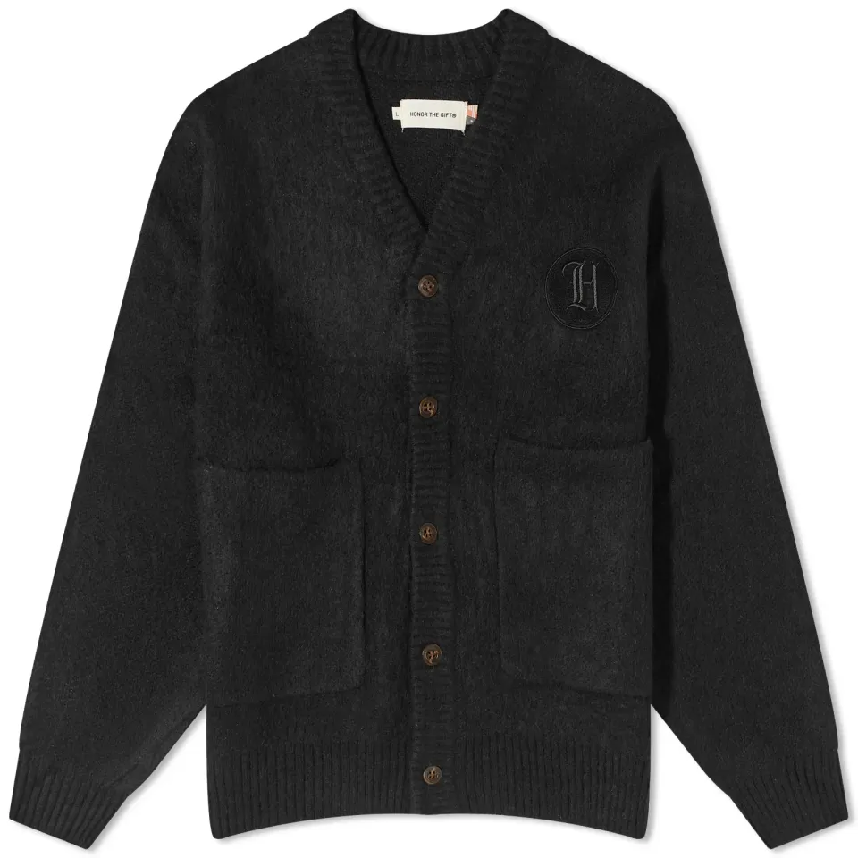 Stamp Patch Cardigan