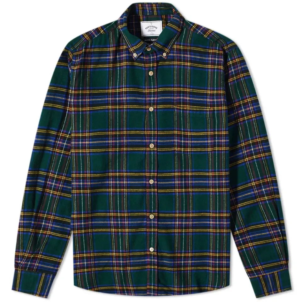 Billiard Room Button Down Tartan Shirt