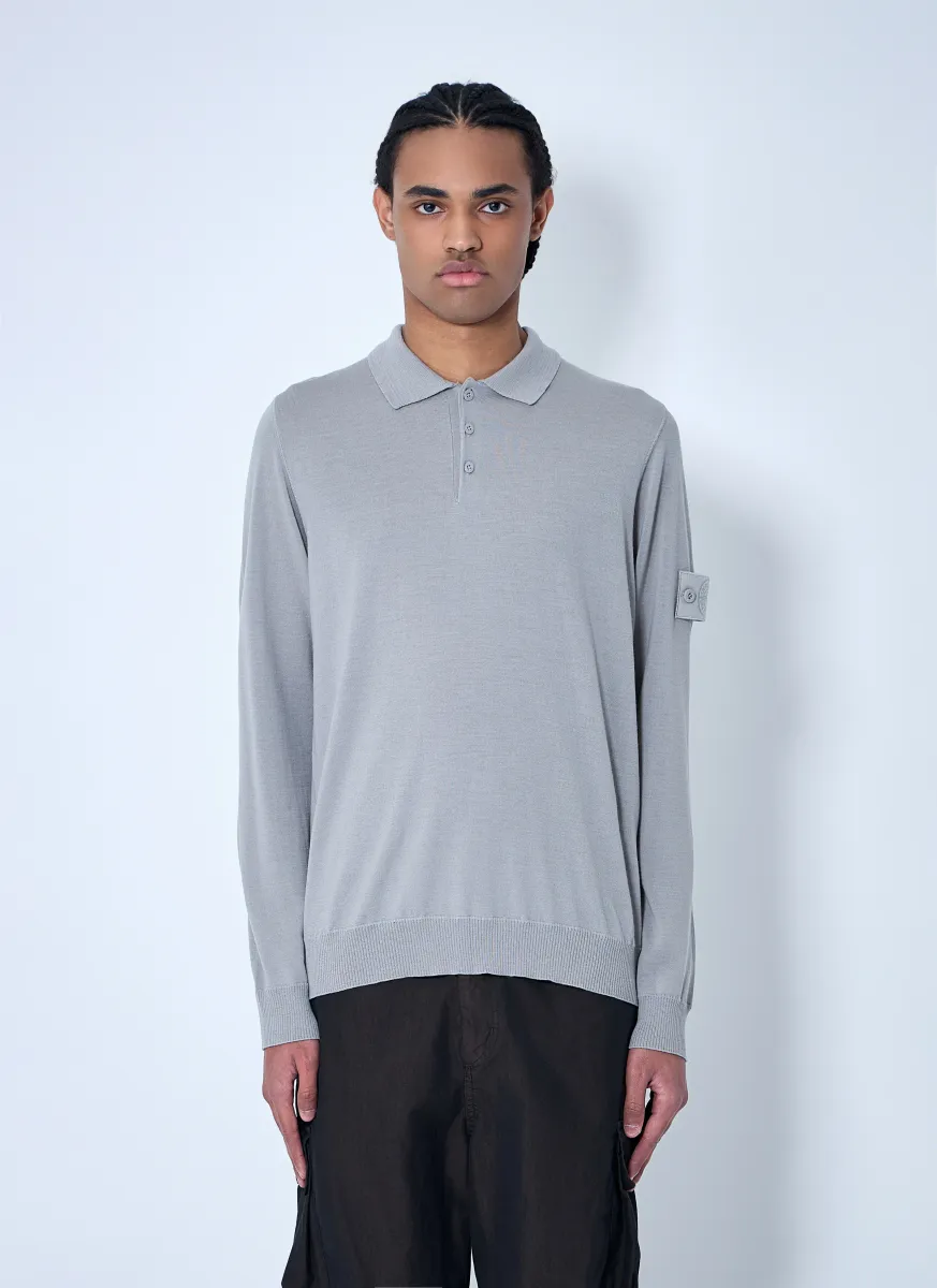 Ghost Compass Patch Polo Shirt