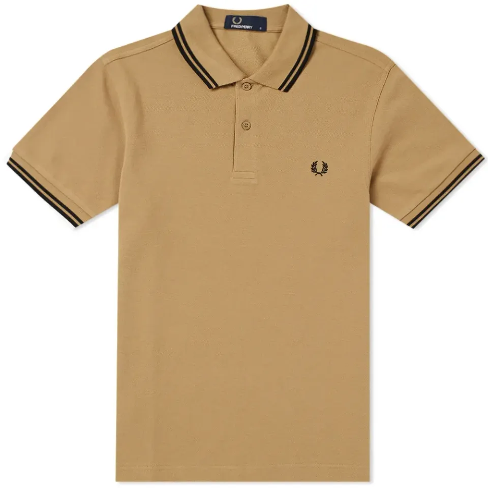 Fred Perry Slim Fit Twin Tipped Polo