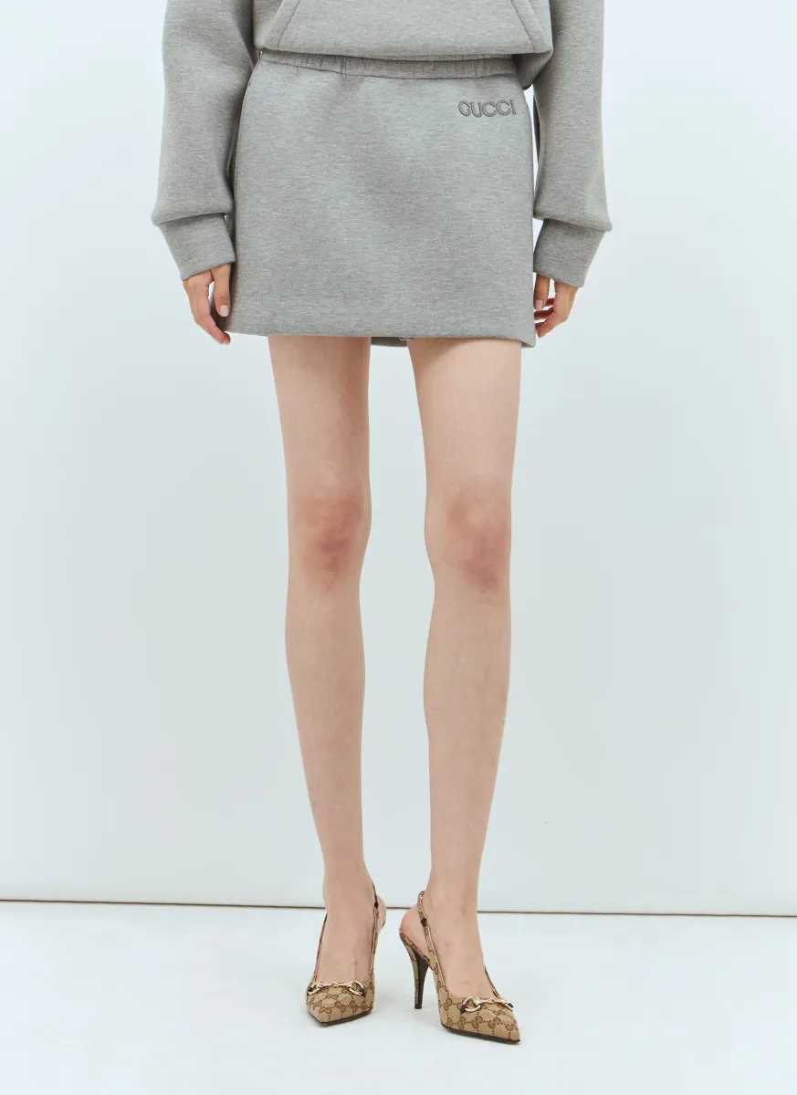 Jersey Mini Skirt