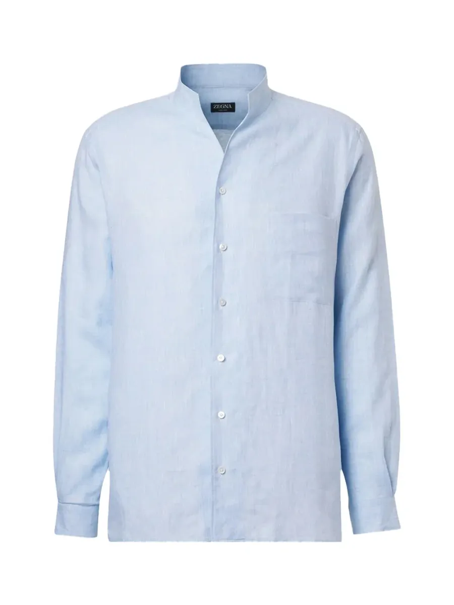 Linen Shirt Blue