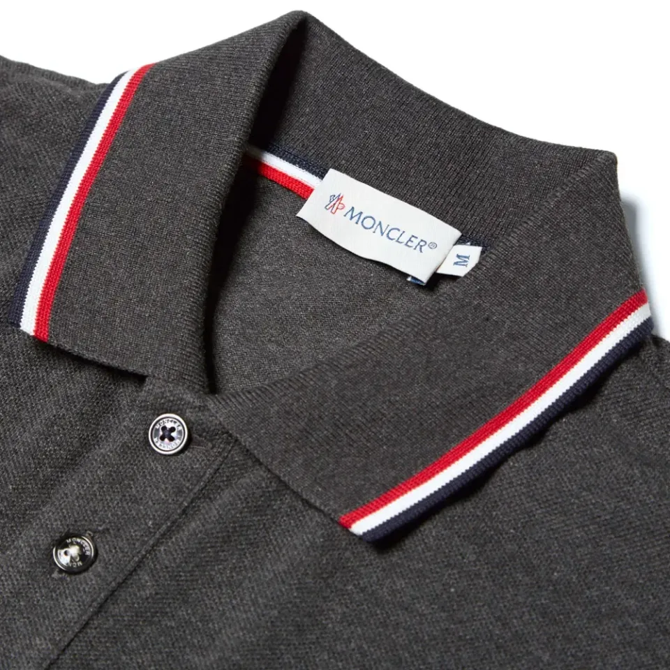 Long Sleeve Pique Polo