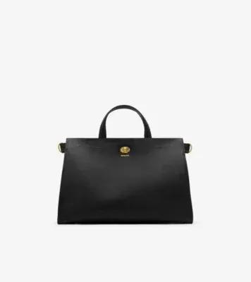 Medium Cotswolds Tote in Black - Women, Leather