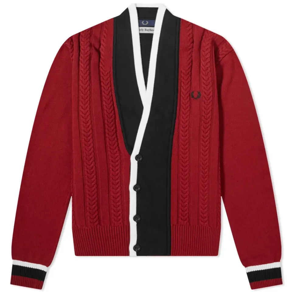 x Casely Hayford Cable Knit Cardigan