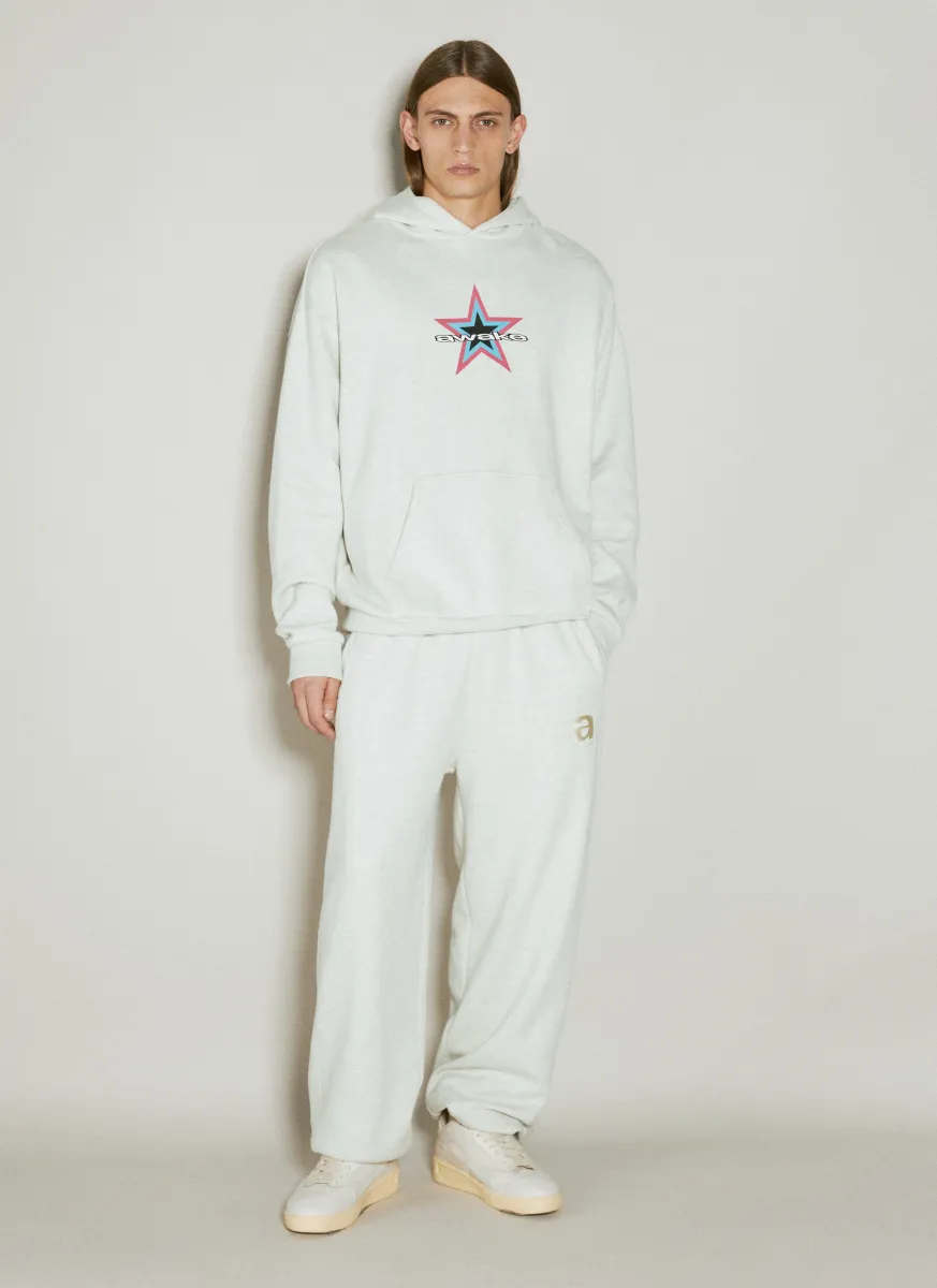 Star Logo Hooded Sweatshirt