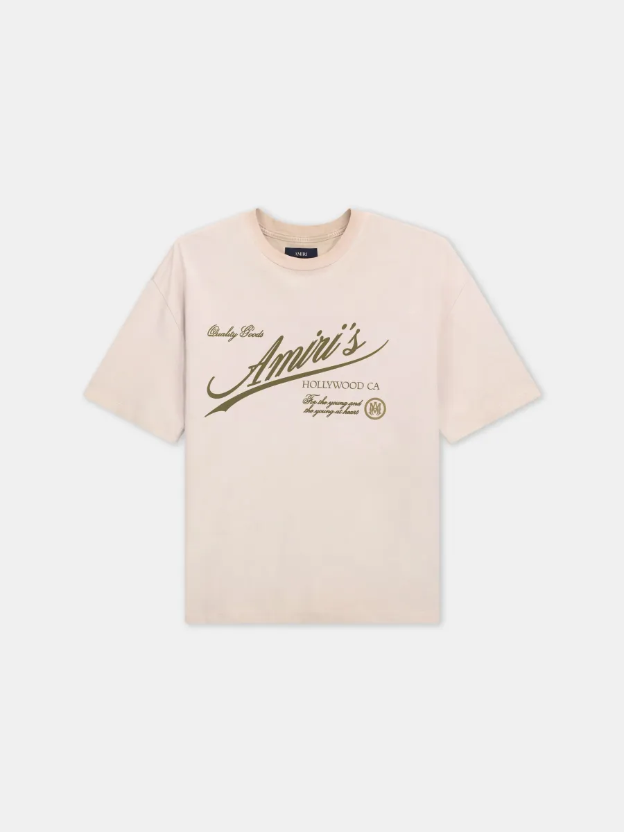 QUALITY GOODS OVERSIZED TEE - Alabaster