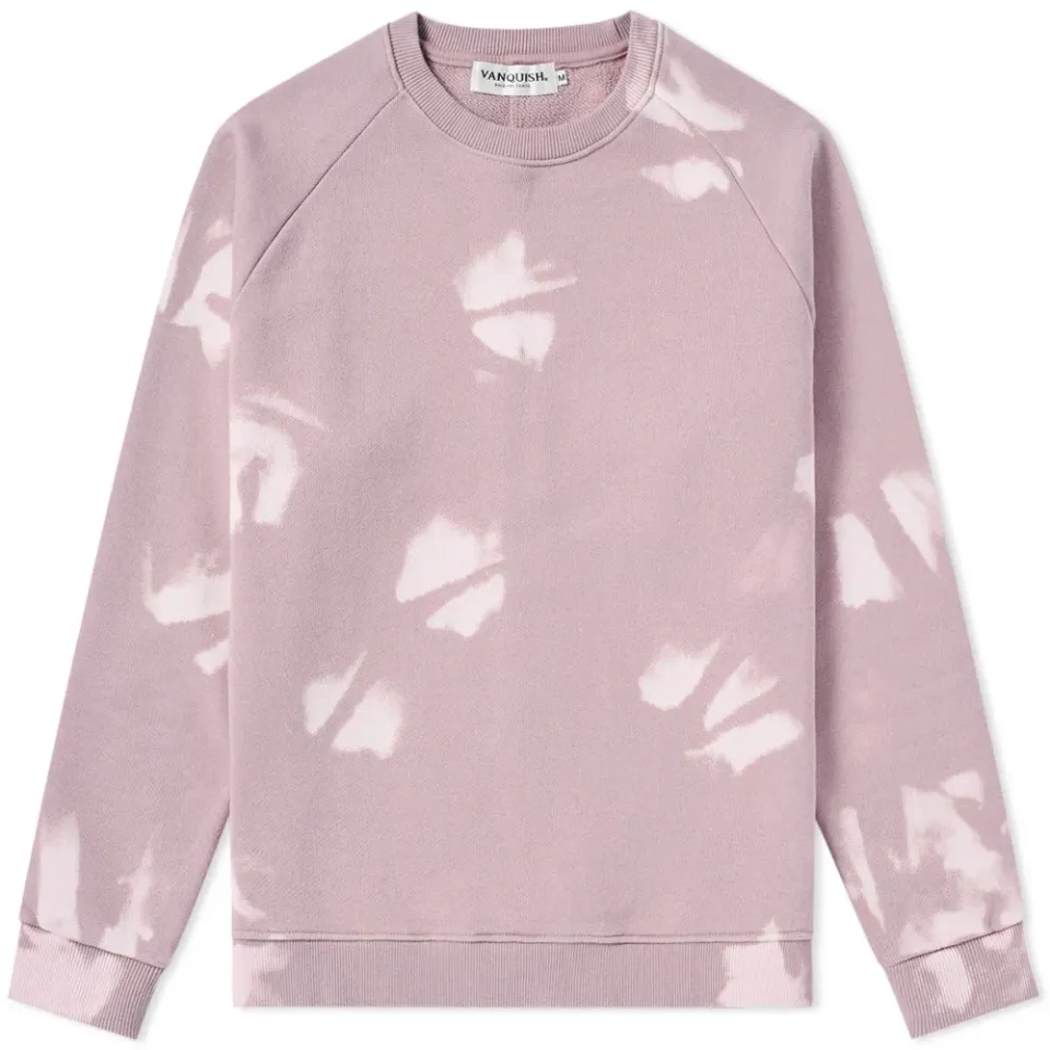 Black By Vanquish Bleached Crew Sweat