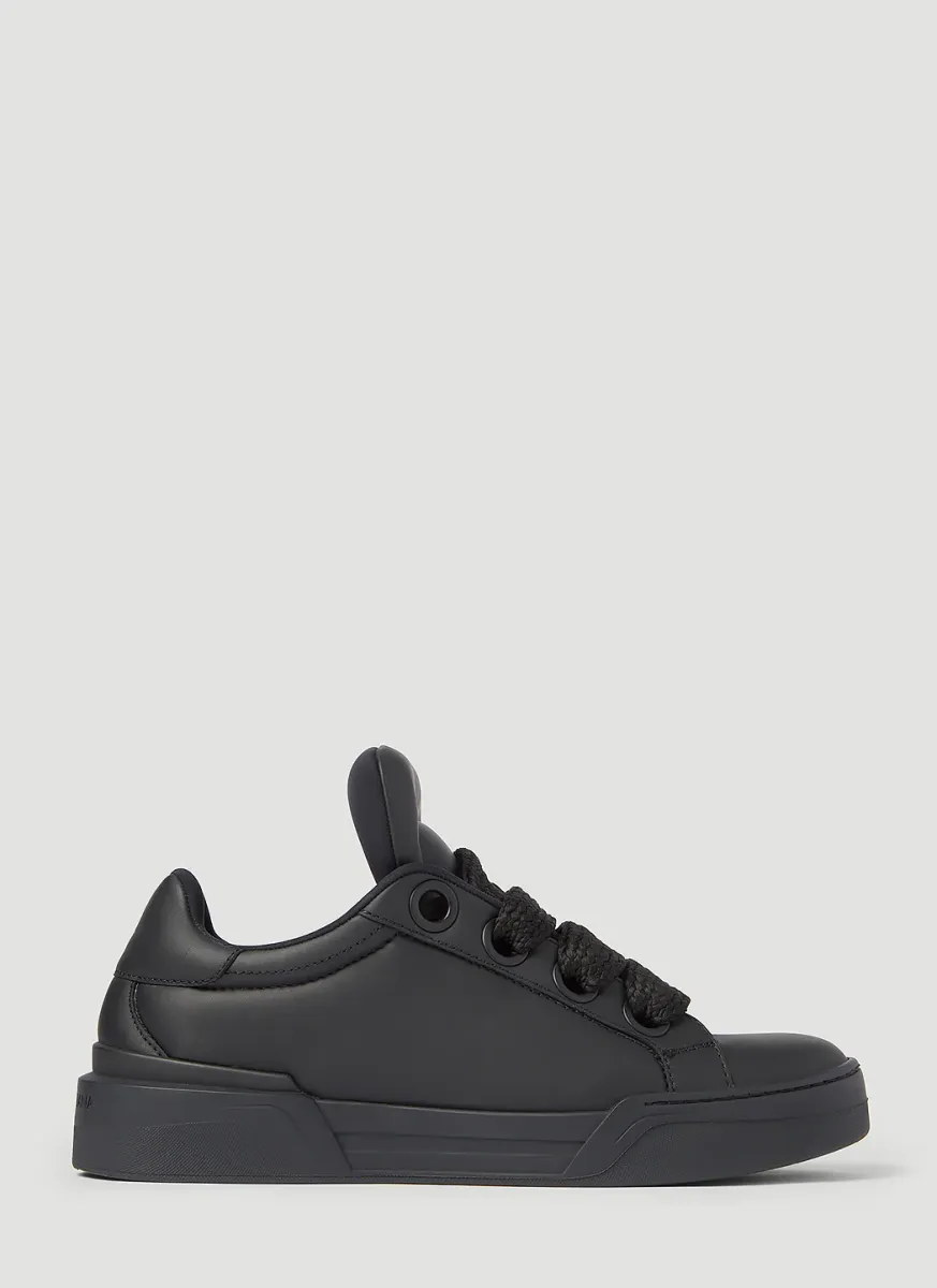 Nappa Leather Mega Skate Sneakers