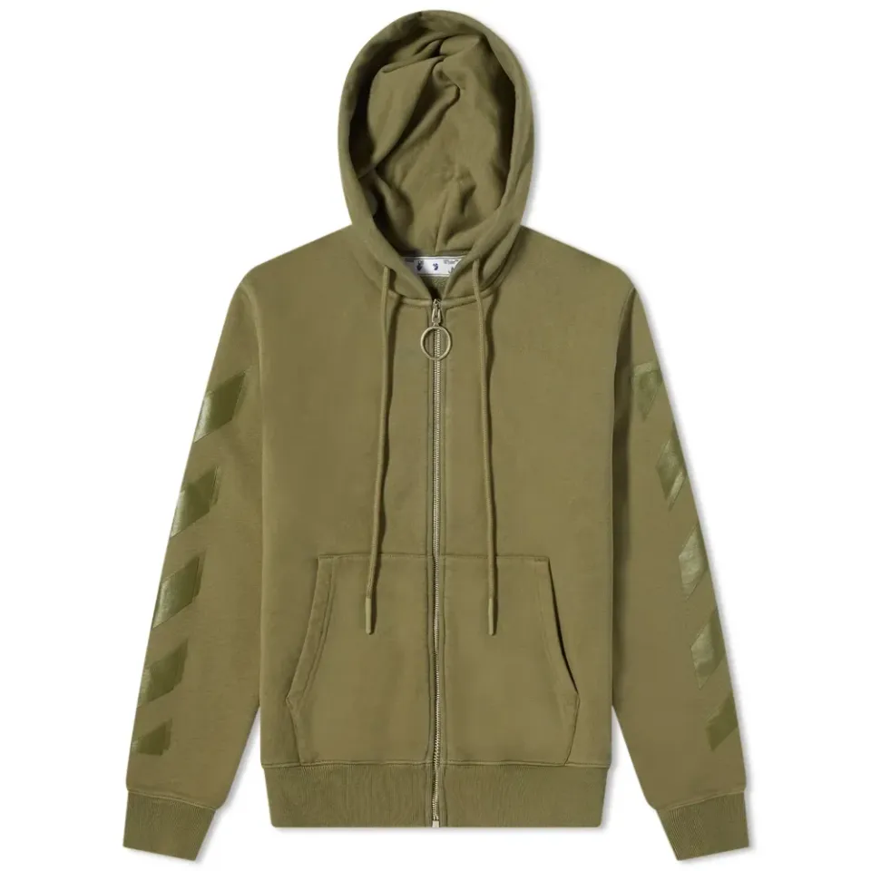 Rubber Arrow Slim Zip Hoodie
