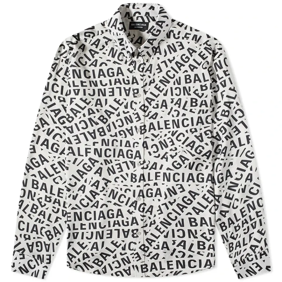 All Over Logo Print Shirt