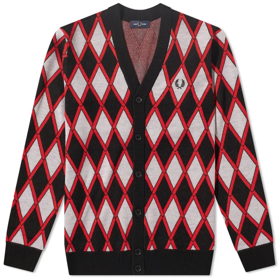 Harlequin Cardigan