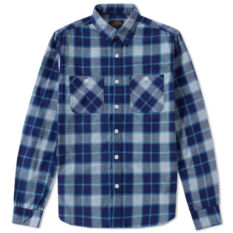 Flannel Check Work Shirt