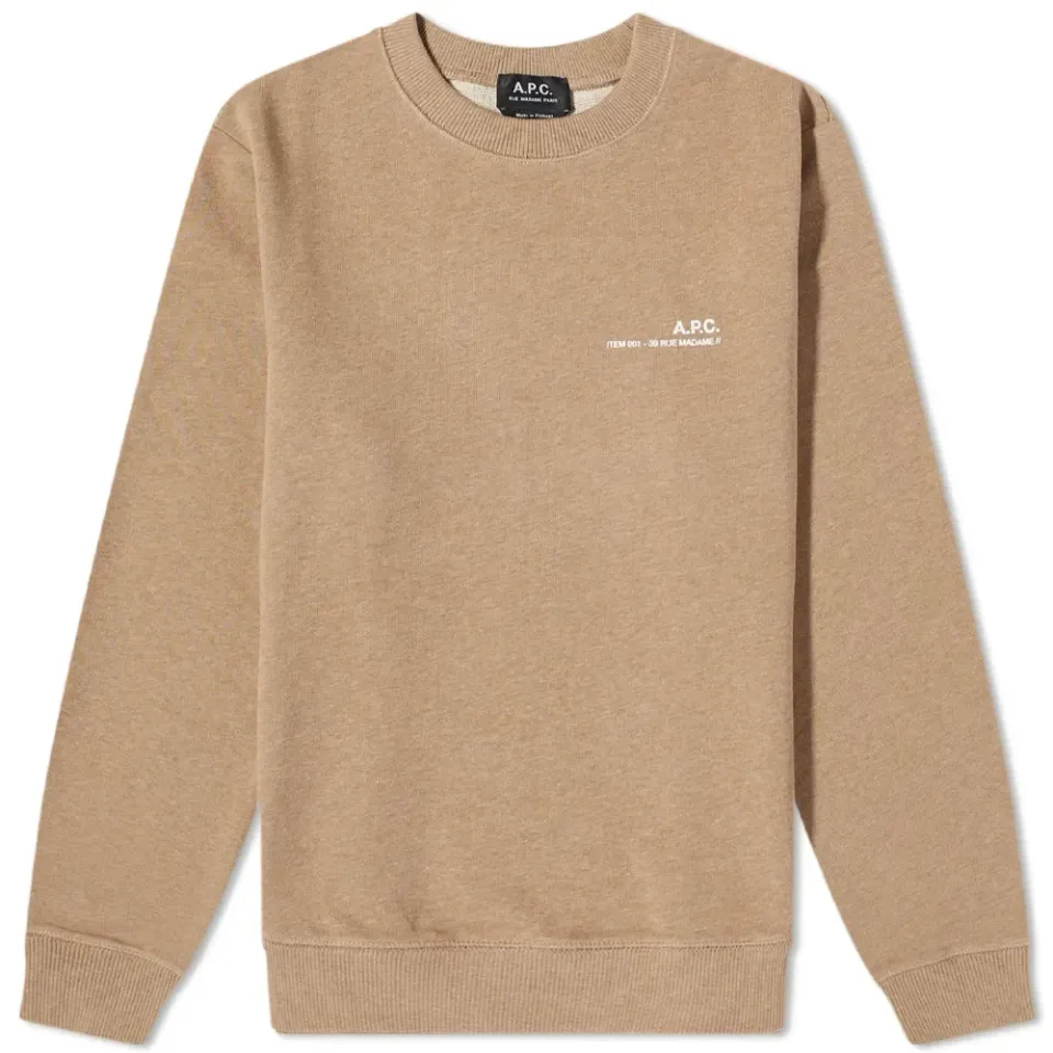 A.P.C Item Logo Crew Sweat
