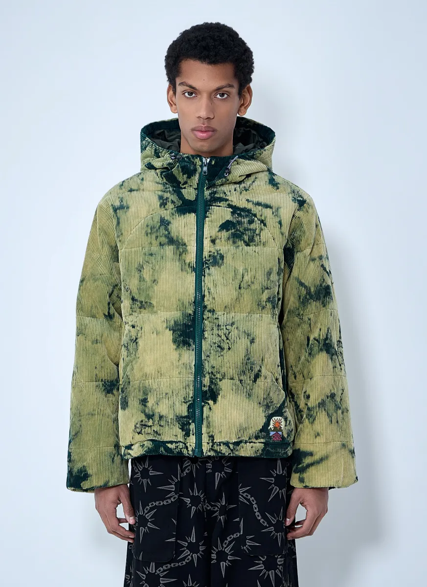 Hooded Corduroy Jacket