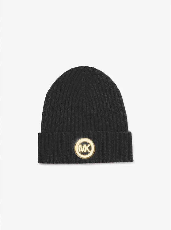Ribbed Wool Beanie