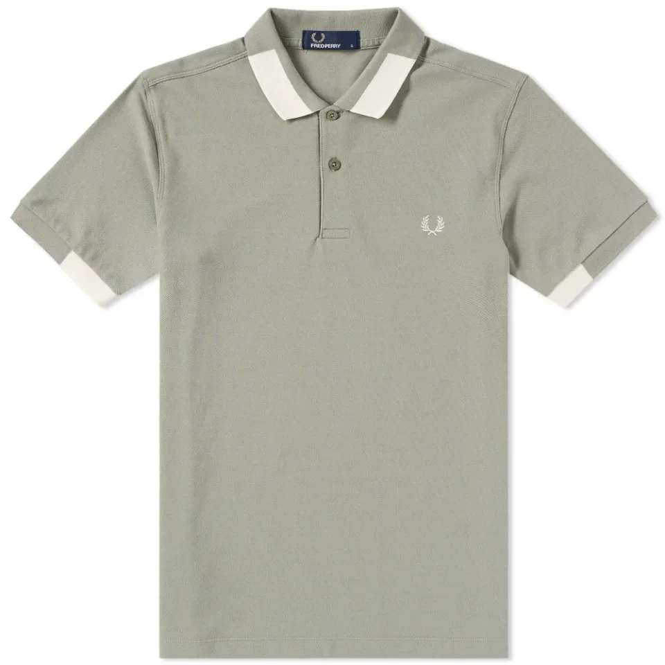 Fred Perry Block Tipped Pique Polo