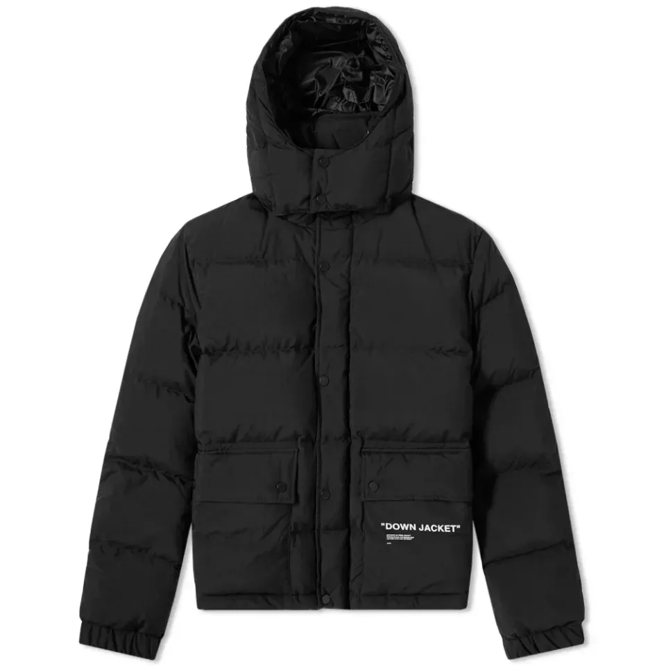Quotes Puffer Jacket
