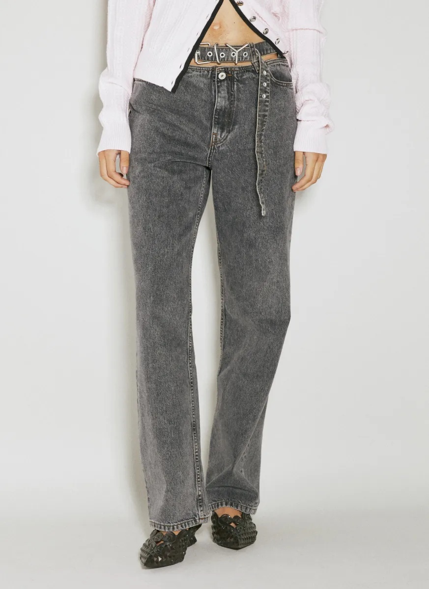 Evergreen Y Belt Jeans