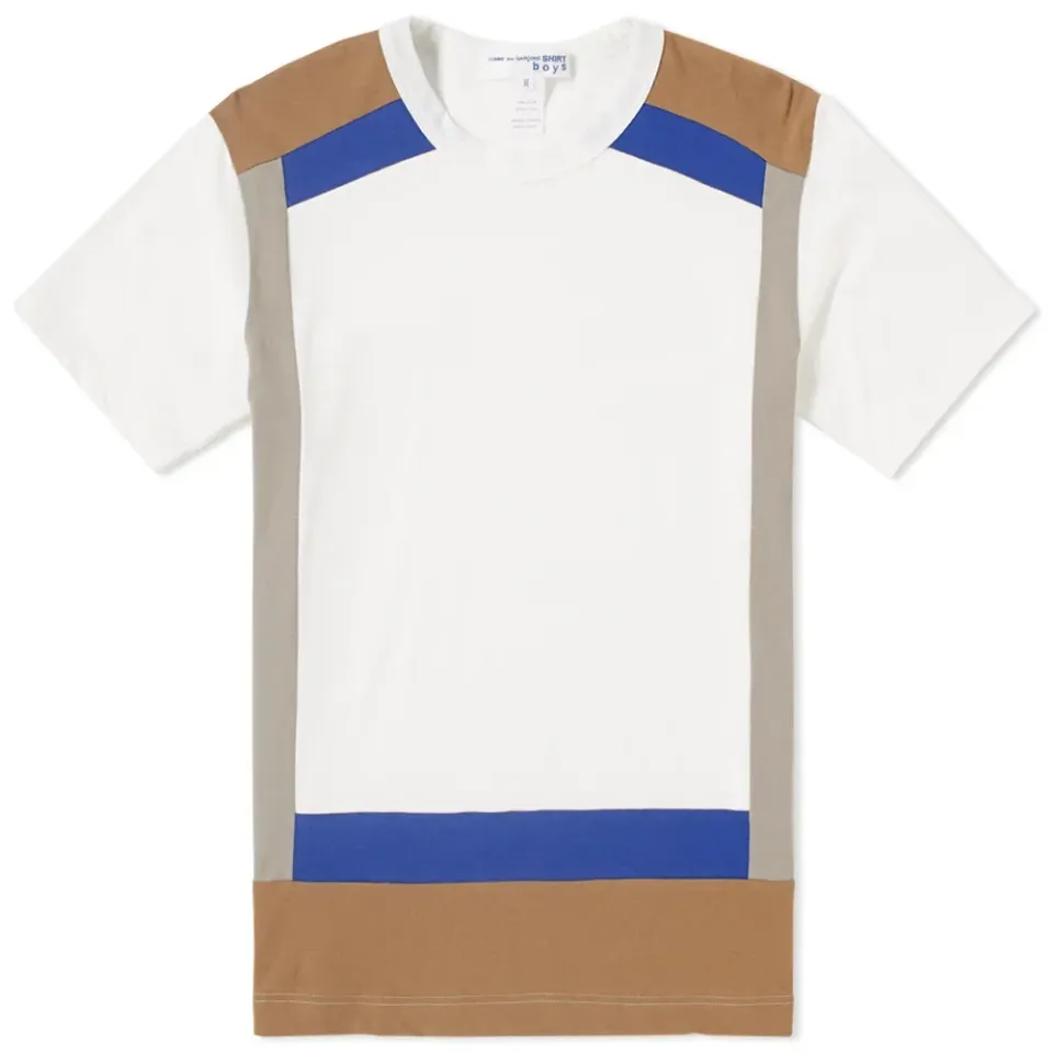 Comme des Garcons SHIRT x Candida Alvarez Panel Tee