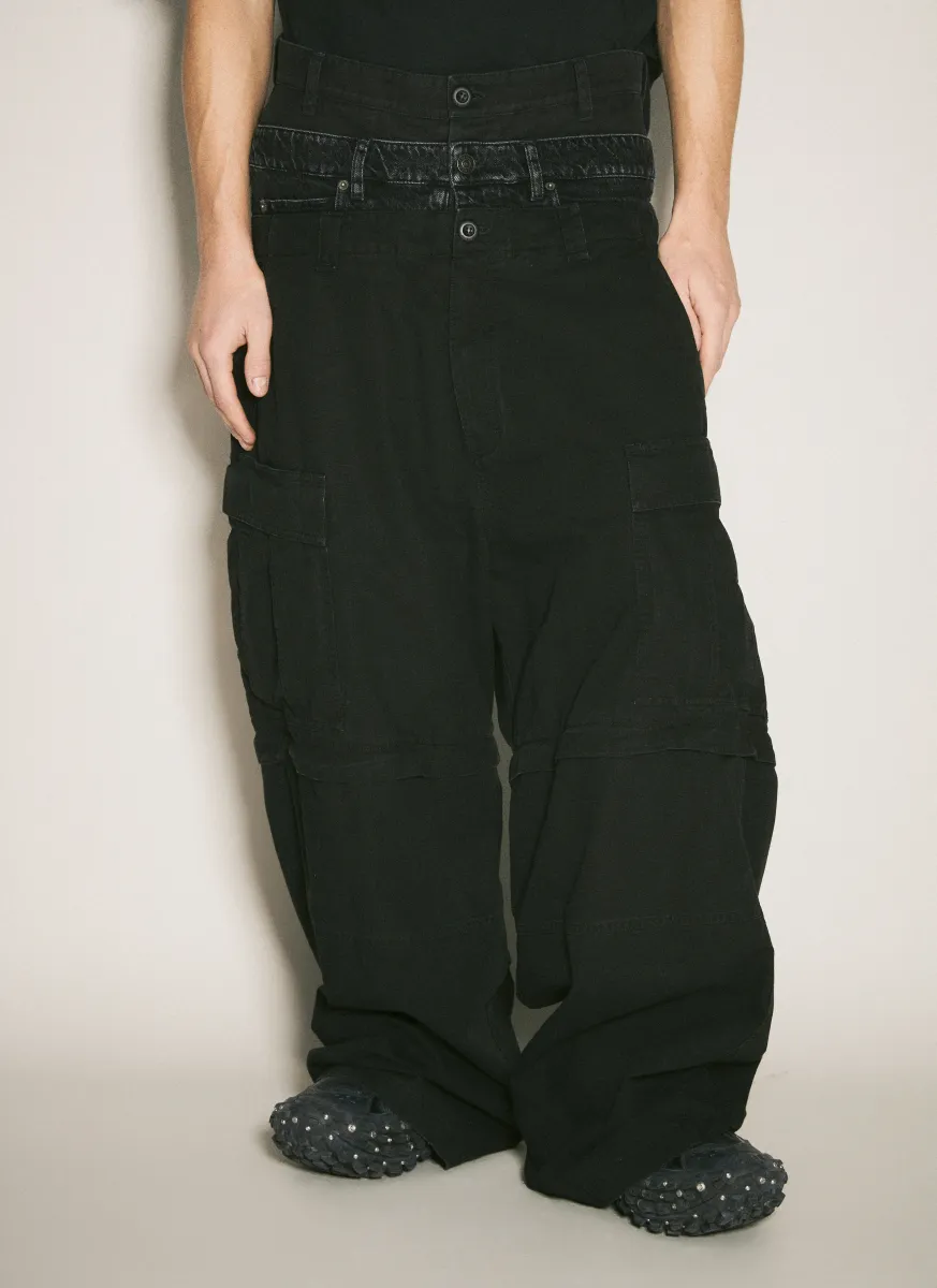 Layered Cargo Pants