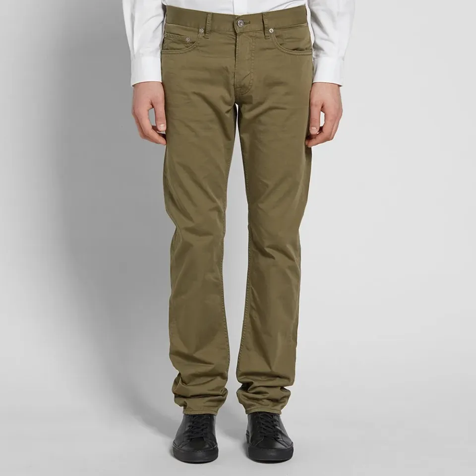 Garment Dyed Slim Chino
