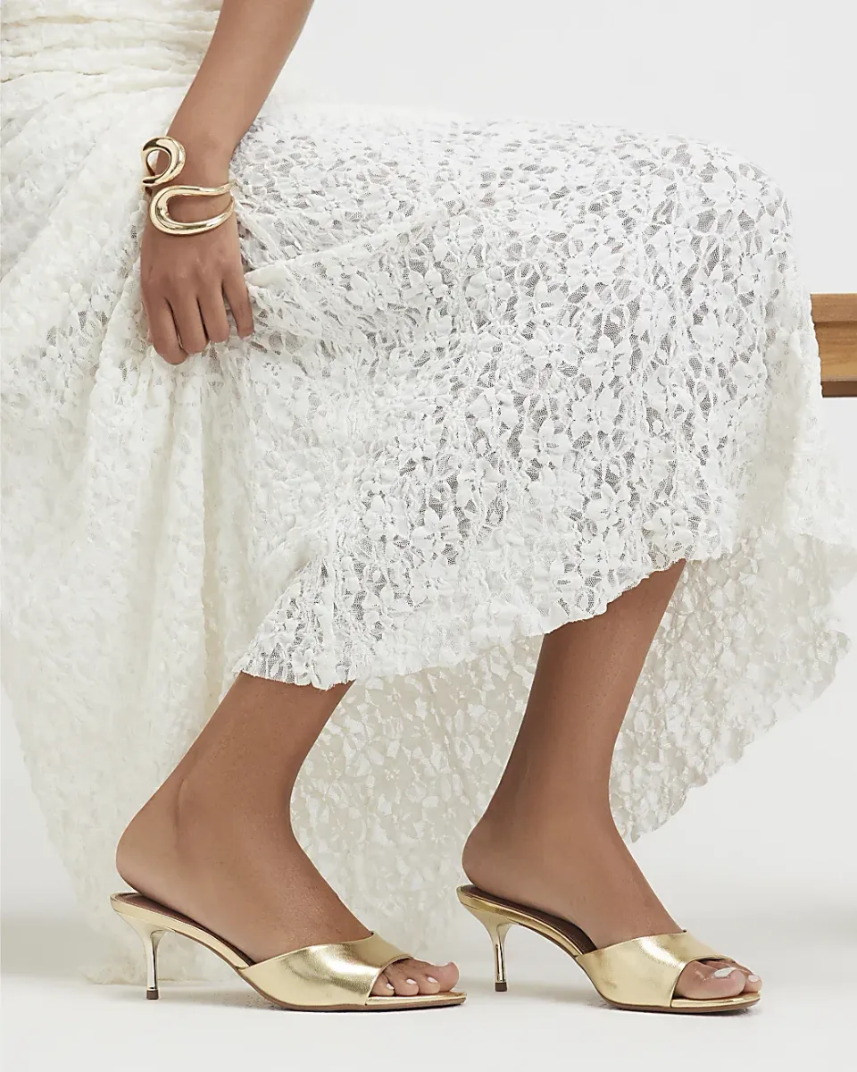 Mule Heeled Sandals
