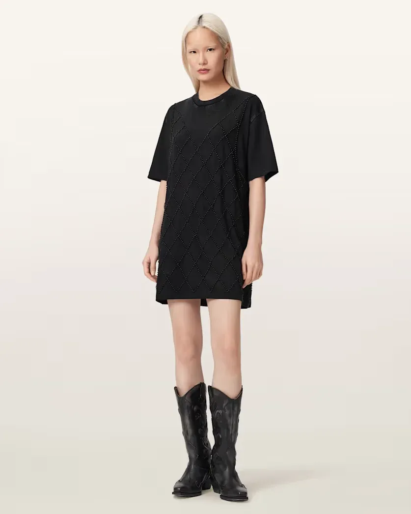 Darcey Relaxed Fit Mini T-Shirt Dress