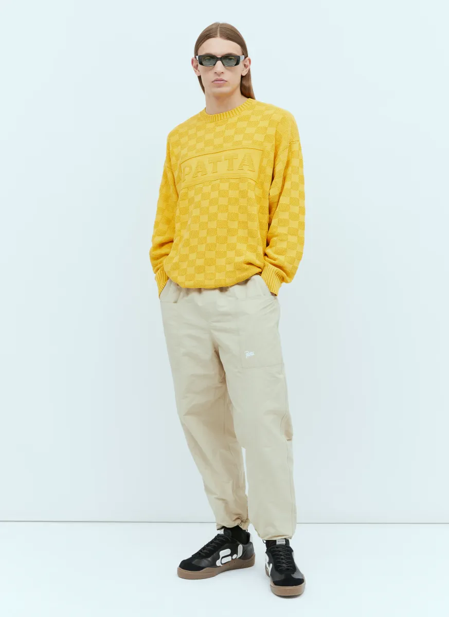 Belted Technical Chino Pants