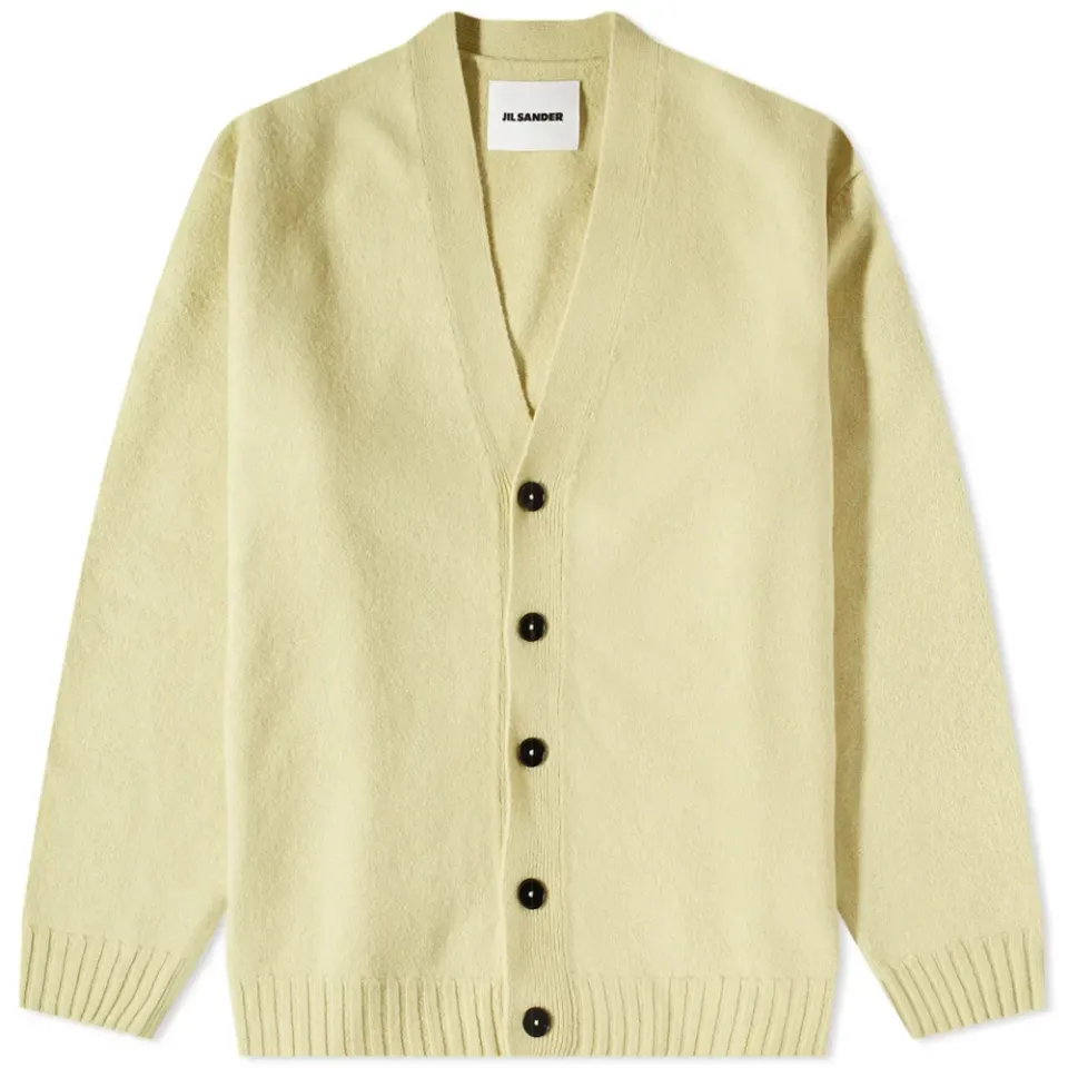 Boiled Wool Cardigan