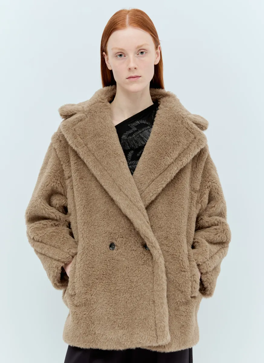 Short Teddy Bear Icon Coat