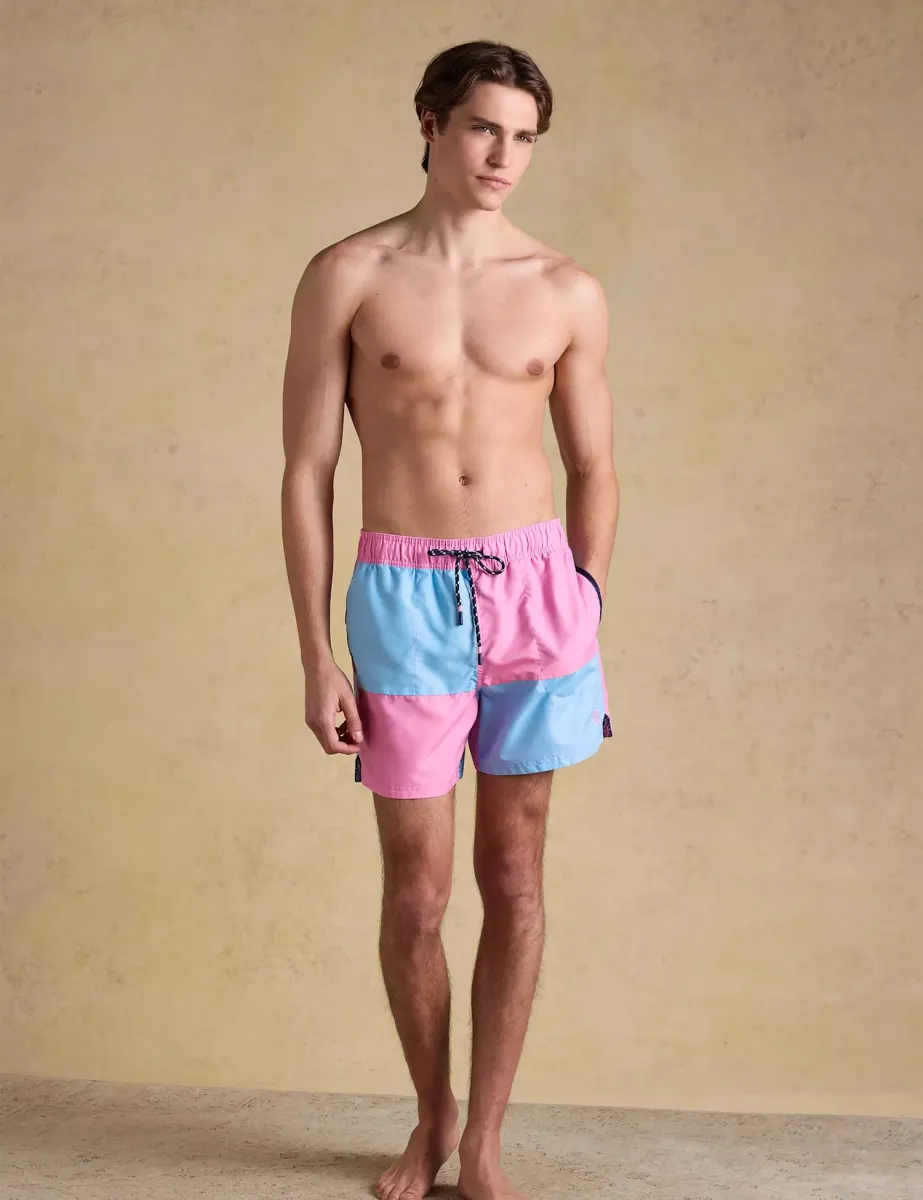 Patchwork Swim Shorts Multi