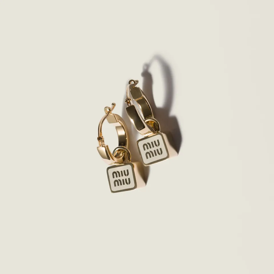 Metal earrings