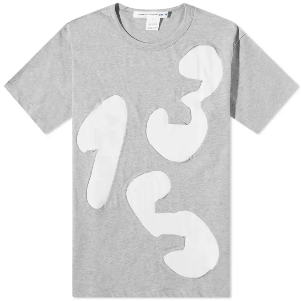 Cut & Sew Letter T-Shirt