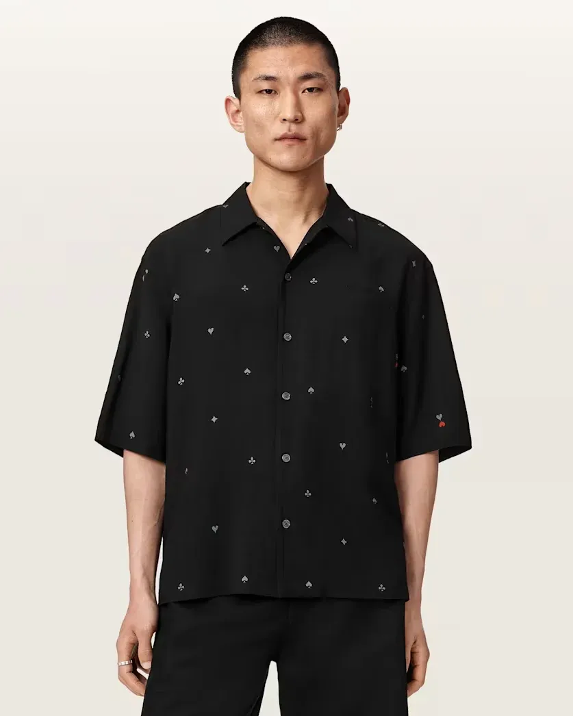 Cardsuit Oversized Linen Blend Shirt